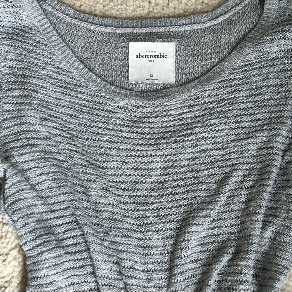 Y2k Abercrombie and fitch coquette babydoll Bella swan ruffle sweater - Picture 5 of 15